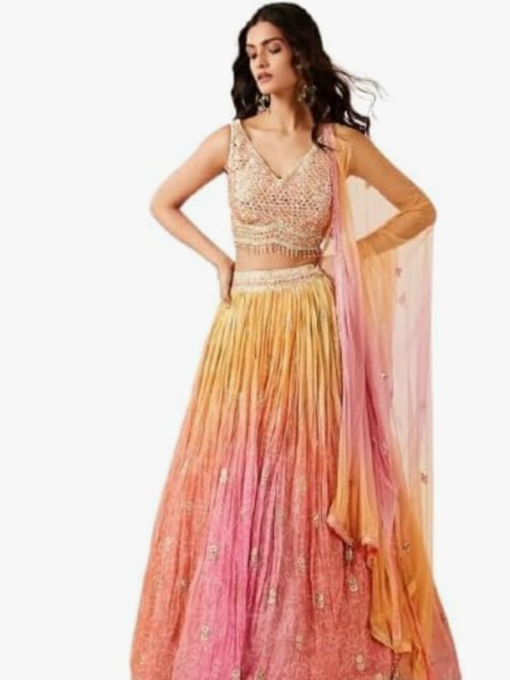 Indian Bollywood Designer Ready to Wear Lehenga Choli
